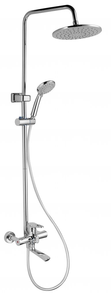 СМЕСИТЕЛЬ СО СТОЙКОЙ ДЛЯ ДУШЕВОЙ NUD16-A045 - glauf.ru